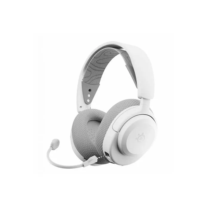 Auriculares Steelseries Arctis Nova 3p Wireless 2.4GHz Bluetooth 5.3 Lightweight Dynamic RGB Clearcast Gen 2.x Pc/Ps White 40hs