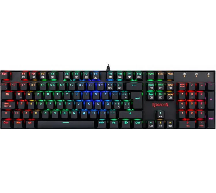 Teclado Redragon Mitra K551 Mechanical Retroiluminado RGB Español