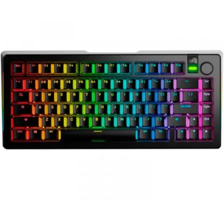 Teclado Mecanico Glorious Gmmk3 Pro 75% RGB Switches Fox Black Us