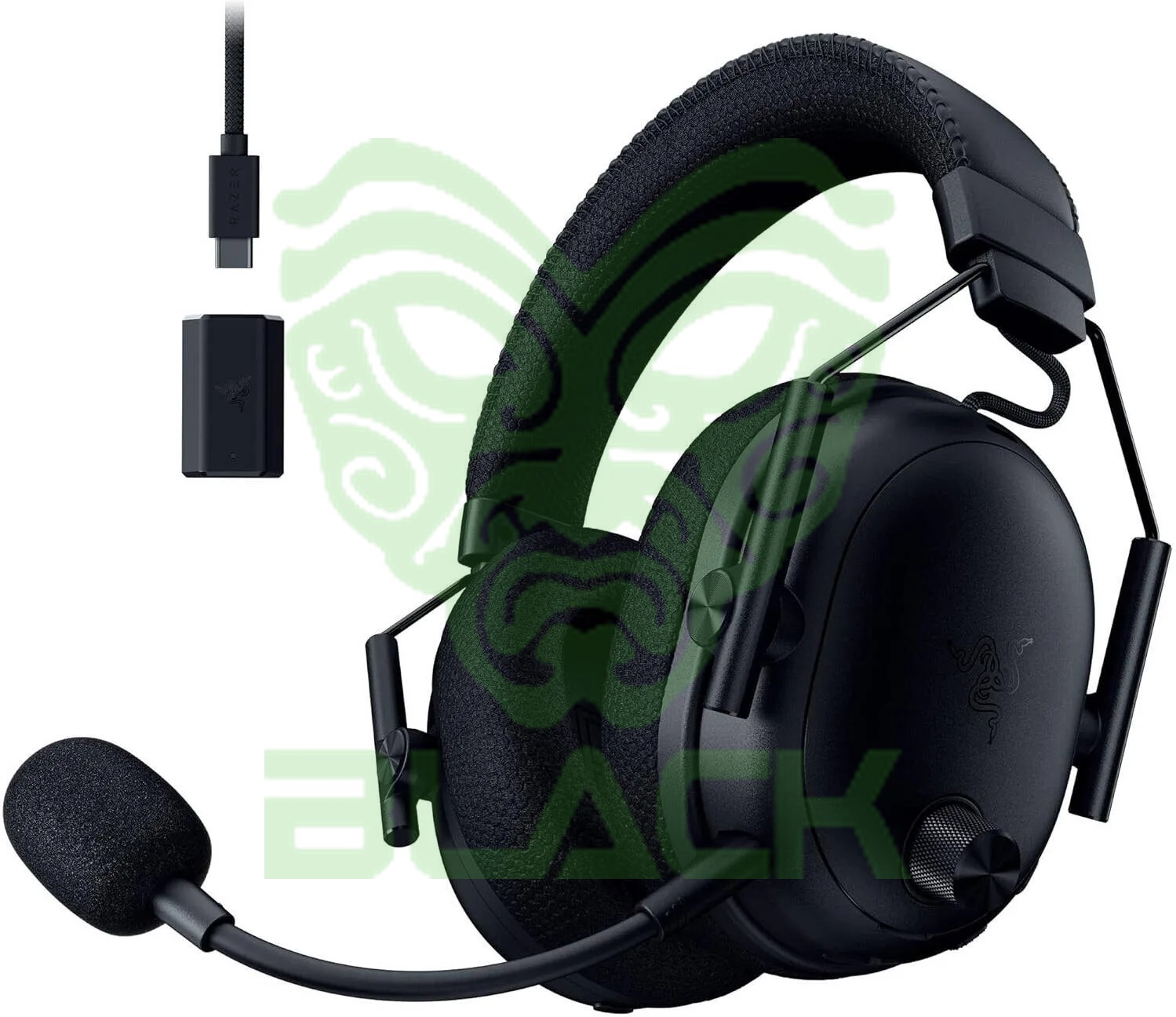 AURICULARES RAZER BLACKSHARK V3 PRO HYPERSPEED GEN2 SIMULTANEUS WIRELESS 2.4GHZ BLUETOOTH THX SPATIAL AUDIO 70HS