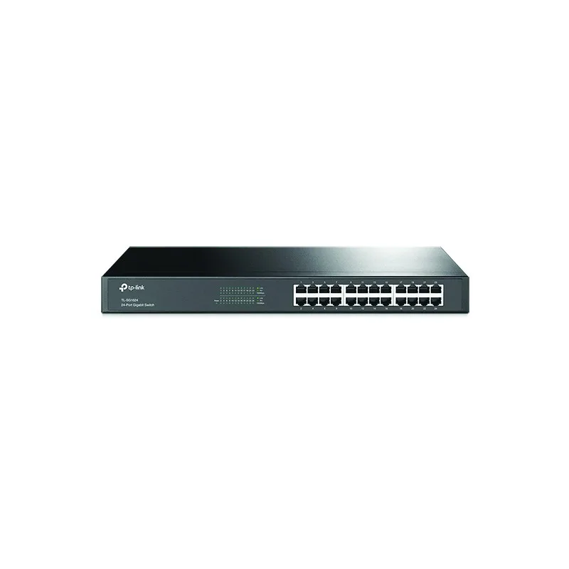24 Port Gigabit Switch Metalic