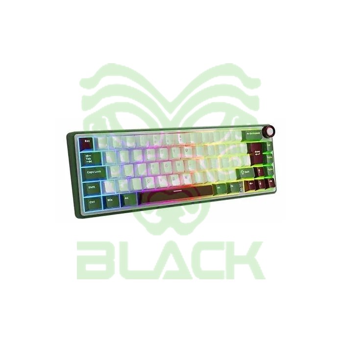Teclado Royal Kludge Rkr65 Phantom Switch Brown 65%