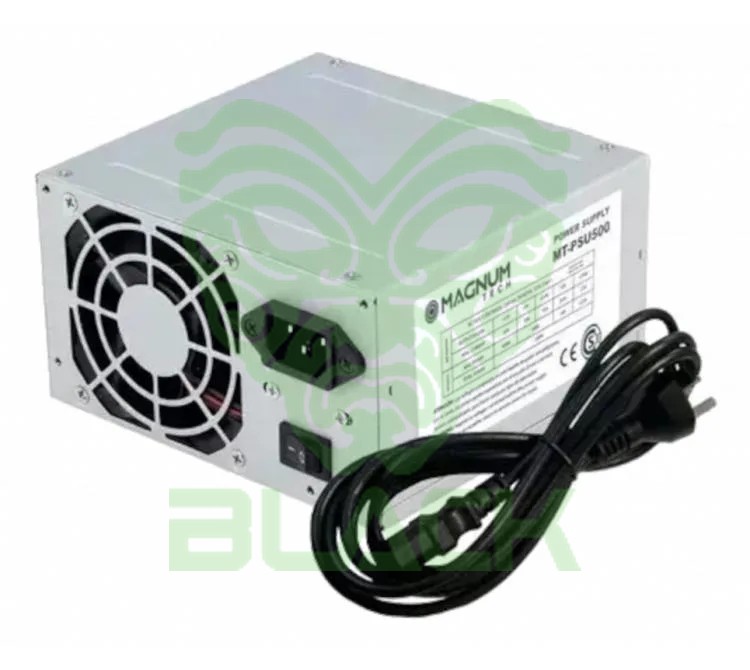 Fuente Magnum Tech 600w Cooler 120mm MT-PSU600