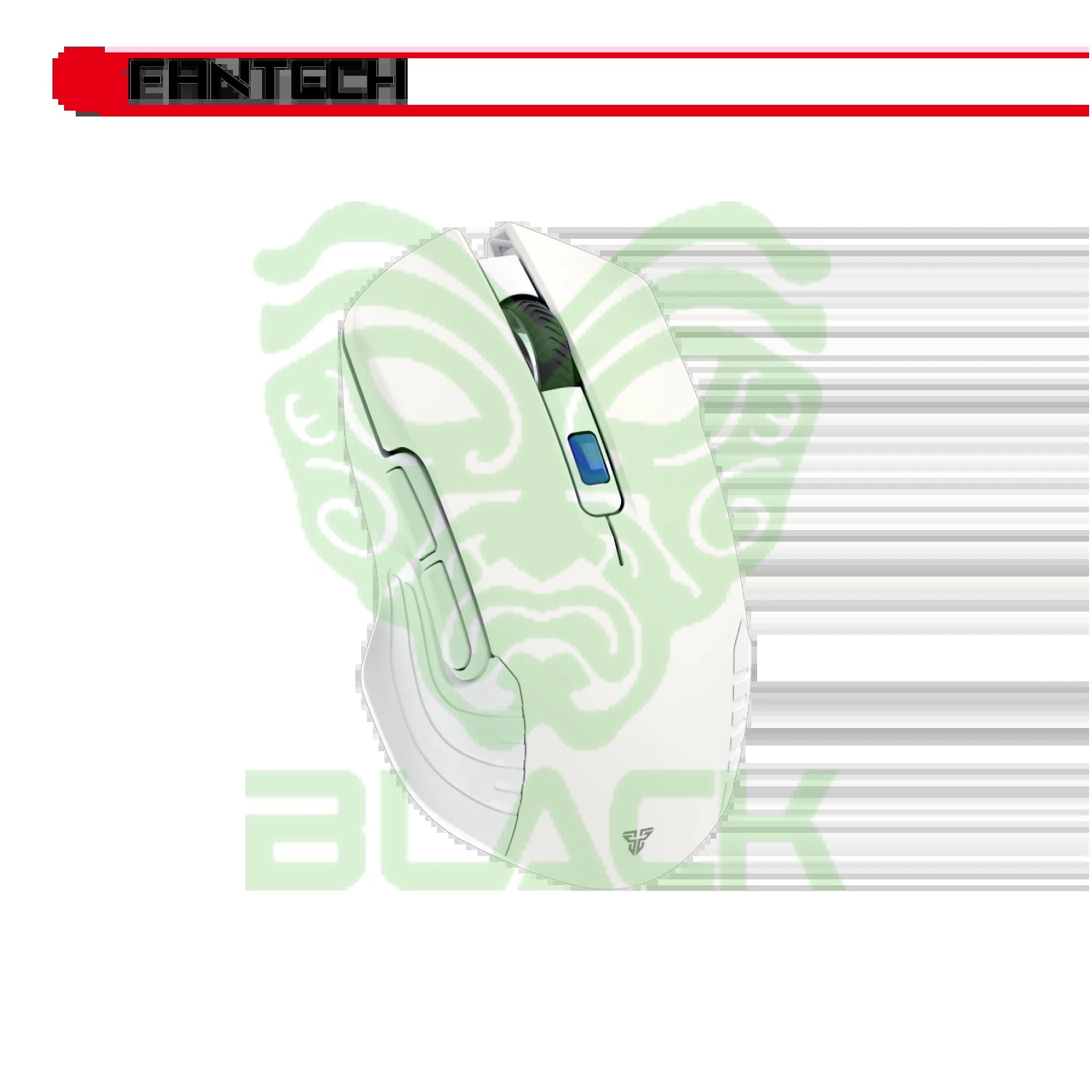 Mouse Gamer Inalambrico Fantech Raigor III Wg12rs White