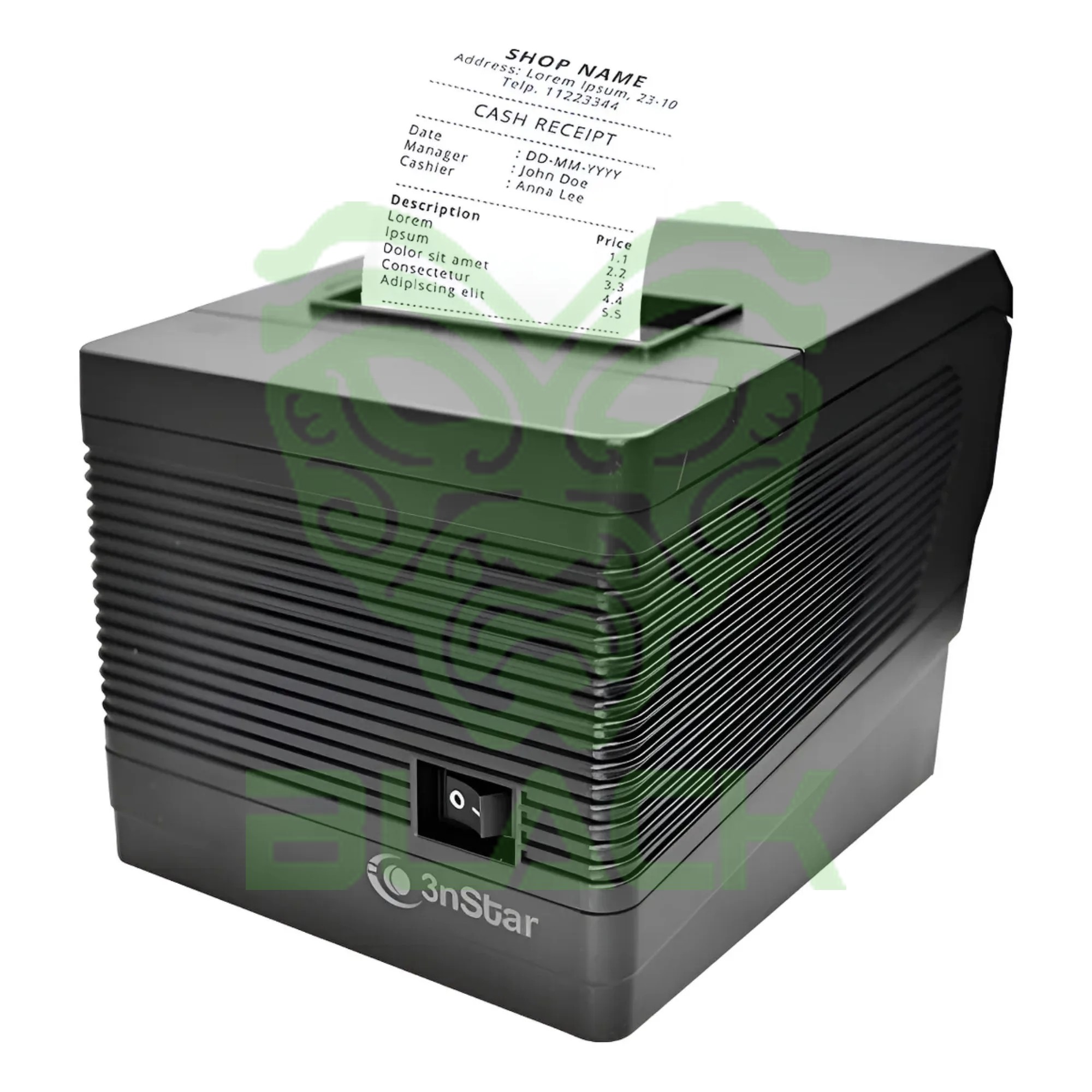 Impresora Termica De Recibos 3nstar Rpt008 Lan+usb+serial 80mm Negro
