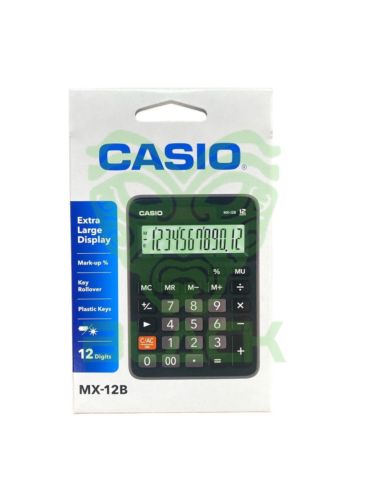 Calculadora Casio (mx-12b-lb) 12 Digitos Grey