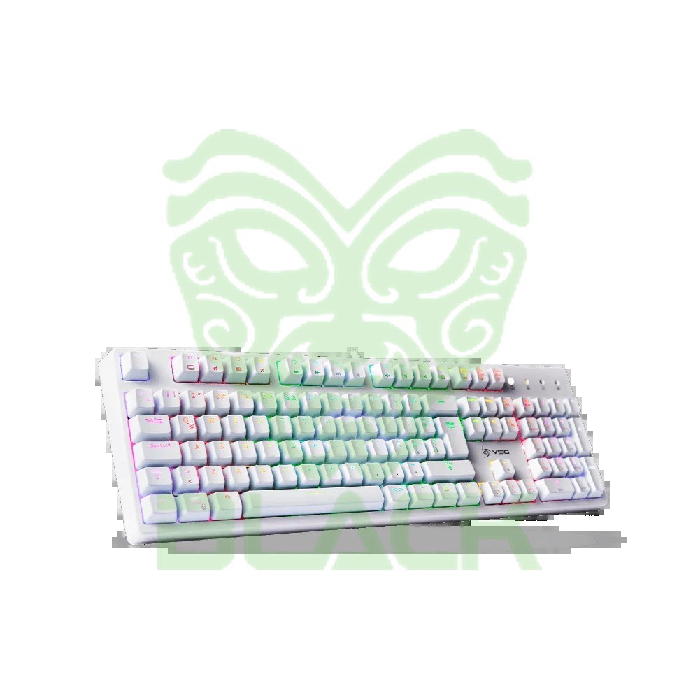 Teclado USB Mecánico Vsg Alnilam (vg-km983-wht-blu) Blanco Sw/Otemu Blue