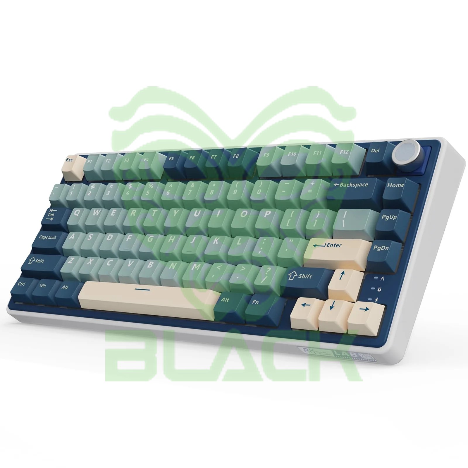 Teclado Royal Kludge Rkm75 Wireless Phantom Switch Cream 75%