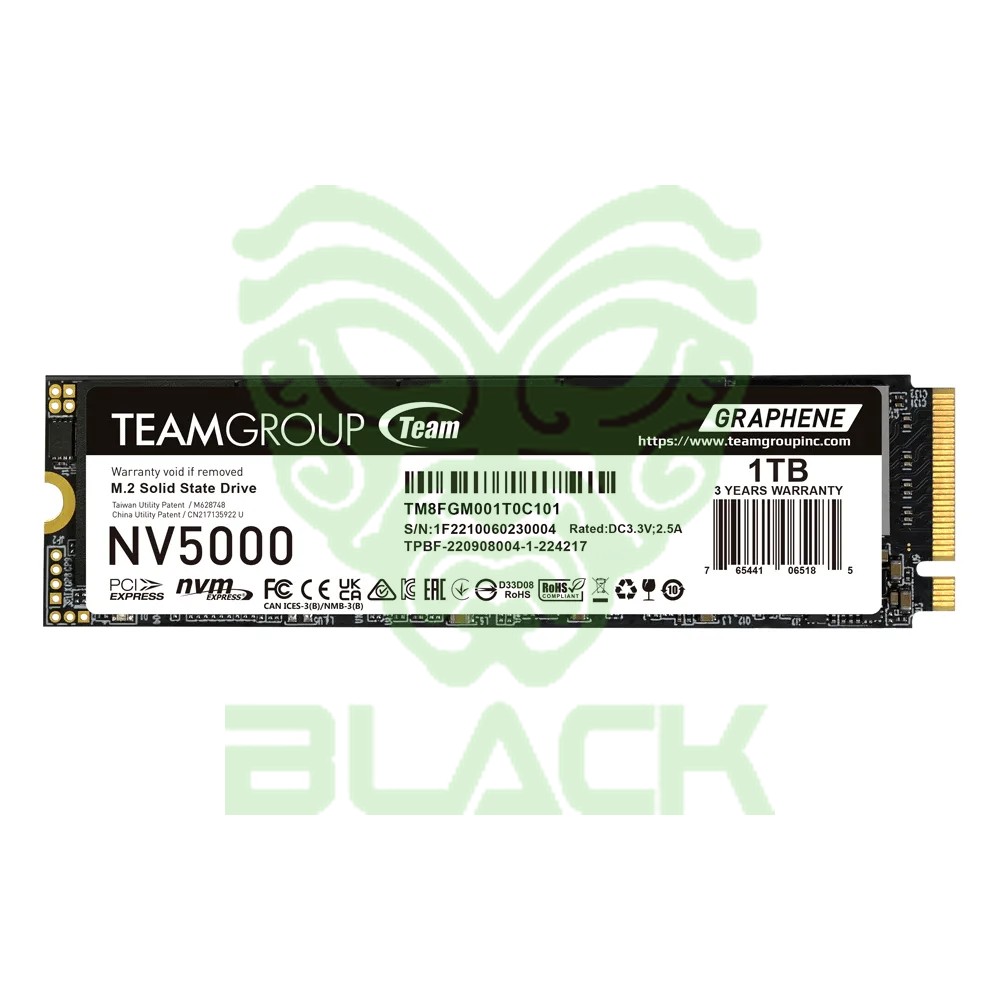 Disco Solido SSD M.2 Team 1TB Nv5000 4500MB/S Nvme Pci-e X4 Gen4