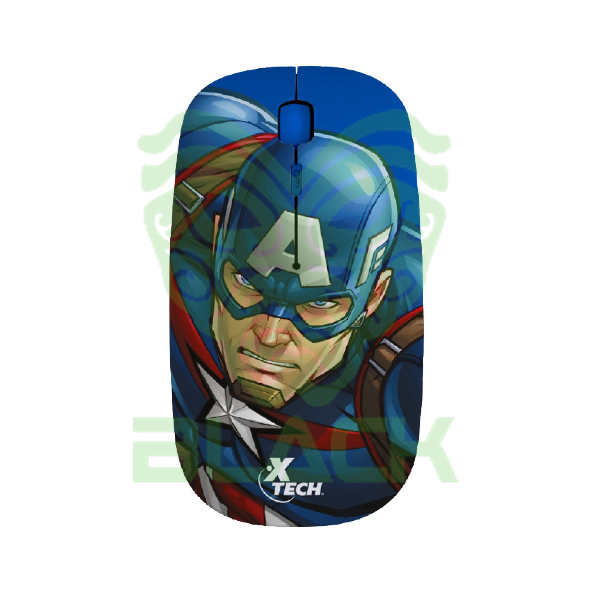 MOUSE CAPITAN AMERICA X-TECH INALAMBRICO