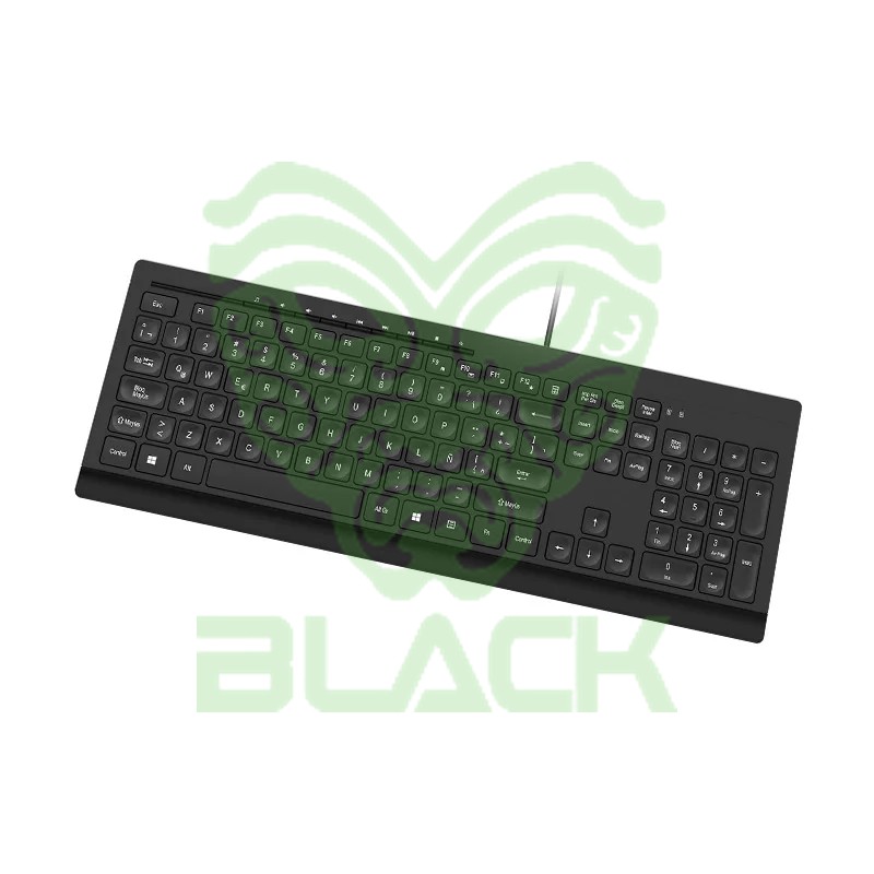 TECLADO KLIPXTREME COMPASS MULTIMEDIA ESP USB