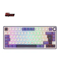 Teclado Royal Kludge Rkr75 Blackberry Switch Silver 75%
