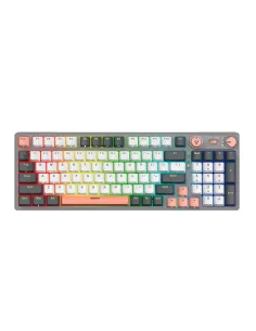 Teclado Mecánico Inalambrico Fantech Atom Pro96 Mk914 Saturn - Grey (red Switch)