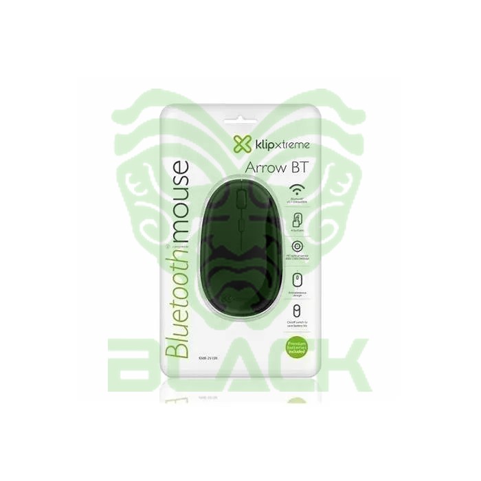 MOUSE KLIPXTREME ARROW INALAMBRICO DE 4 BOTONES