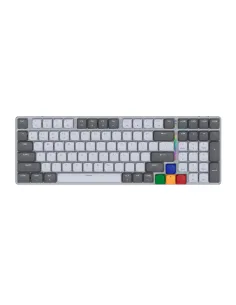 Teclado Mecánico Inalambrico Fantech Maxfit Air99 Mk916 Super Maxfit - Grey (red Switch)