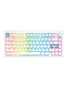 Teclado Mecánico Inalambrico Fantech Maxfit8 Mk921 White (brown Switch)