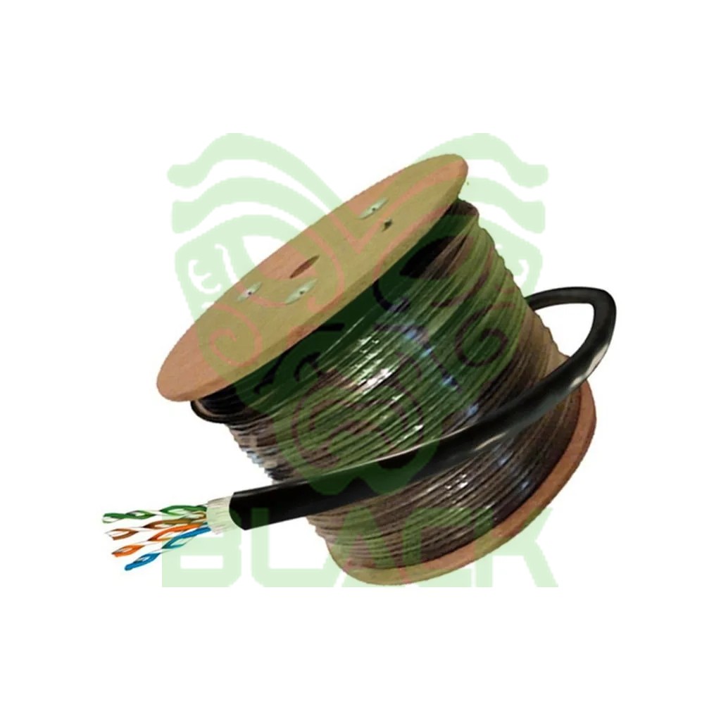Cable Fkw Utp Cat5e Multilan X305MT Negro Exterior