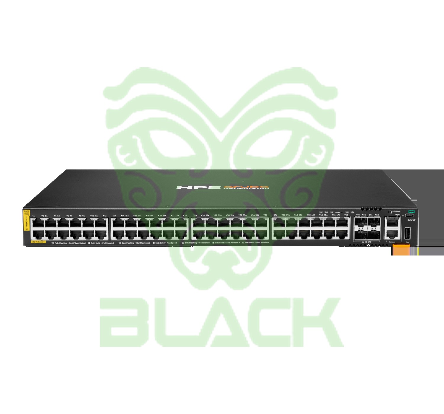 SWITCH 48P ARUBA 6200F CL4 POE+ 4SFP+ 740W