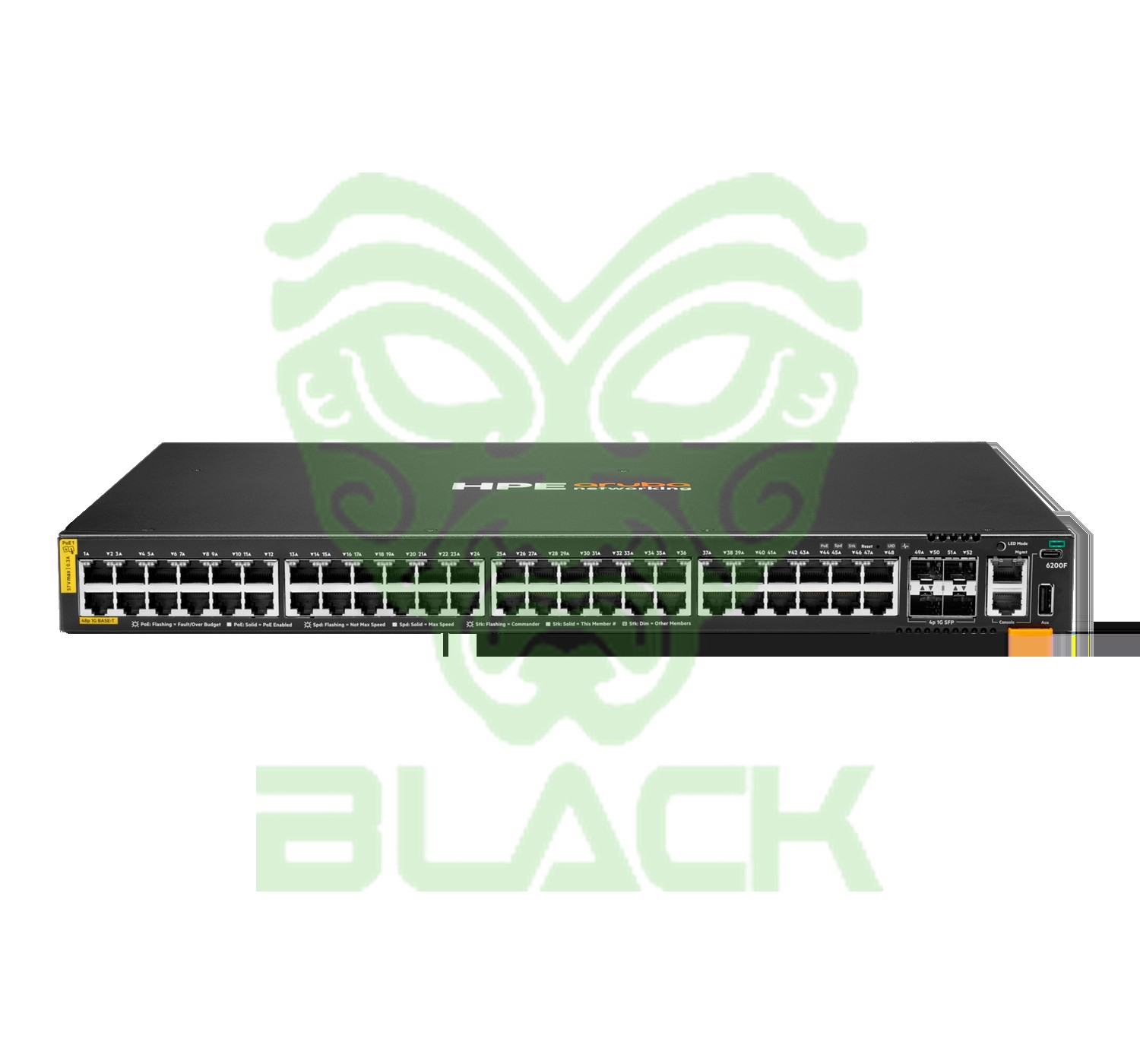 SWITCH 48P ARUBA 6200F CL4 POE+ 4SFP+ 370W