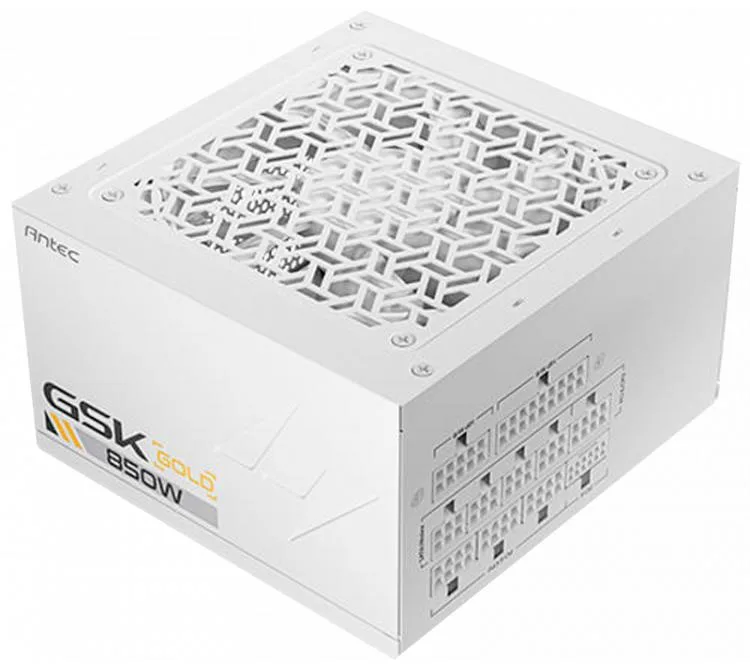 Fuente Antec 850w 80 Plus Gold Full Modular ATX 3.1 PCIE 5.1 Gsk850 White Ar