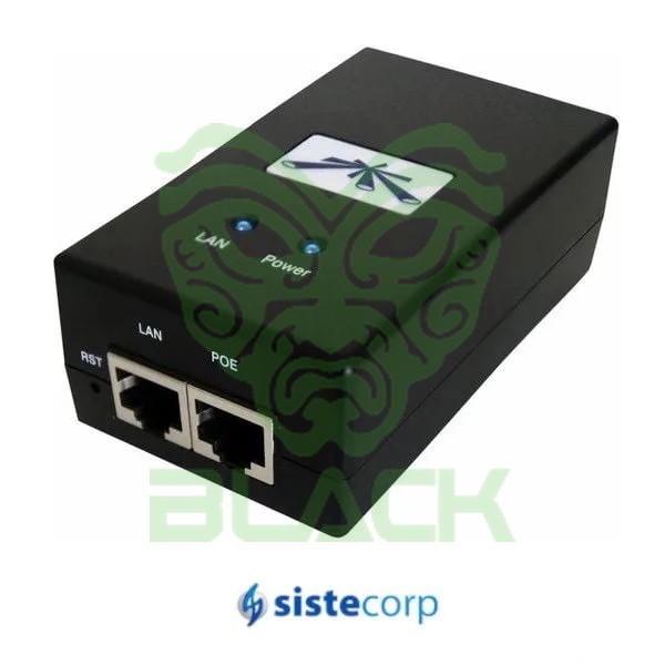 Fuente Ubiquiti Puente Poe 24vdc 0.5a Gigabit Original