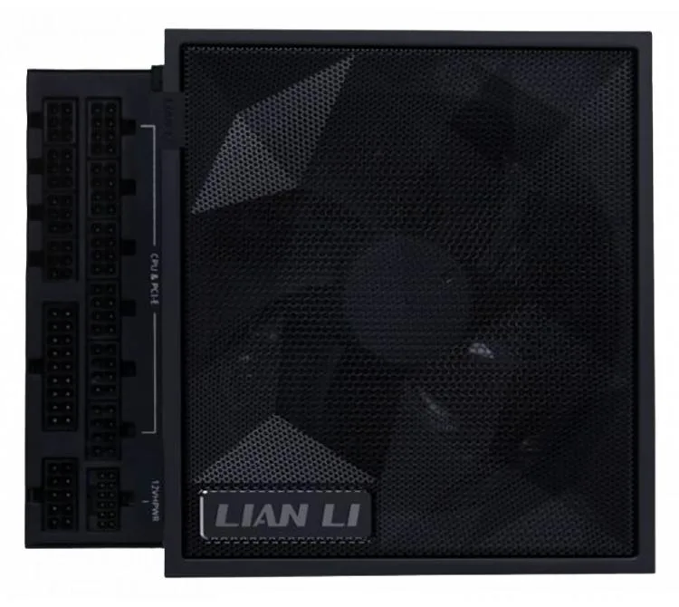 Fuente Lian Li 850w 80 Plus Gold Full Modular ATX 3.1 PCIE 5.1 Edge Black