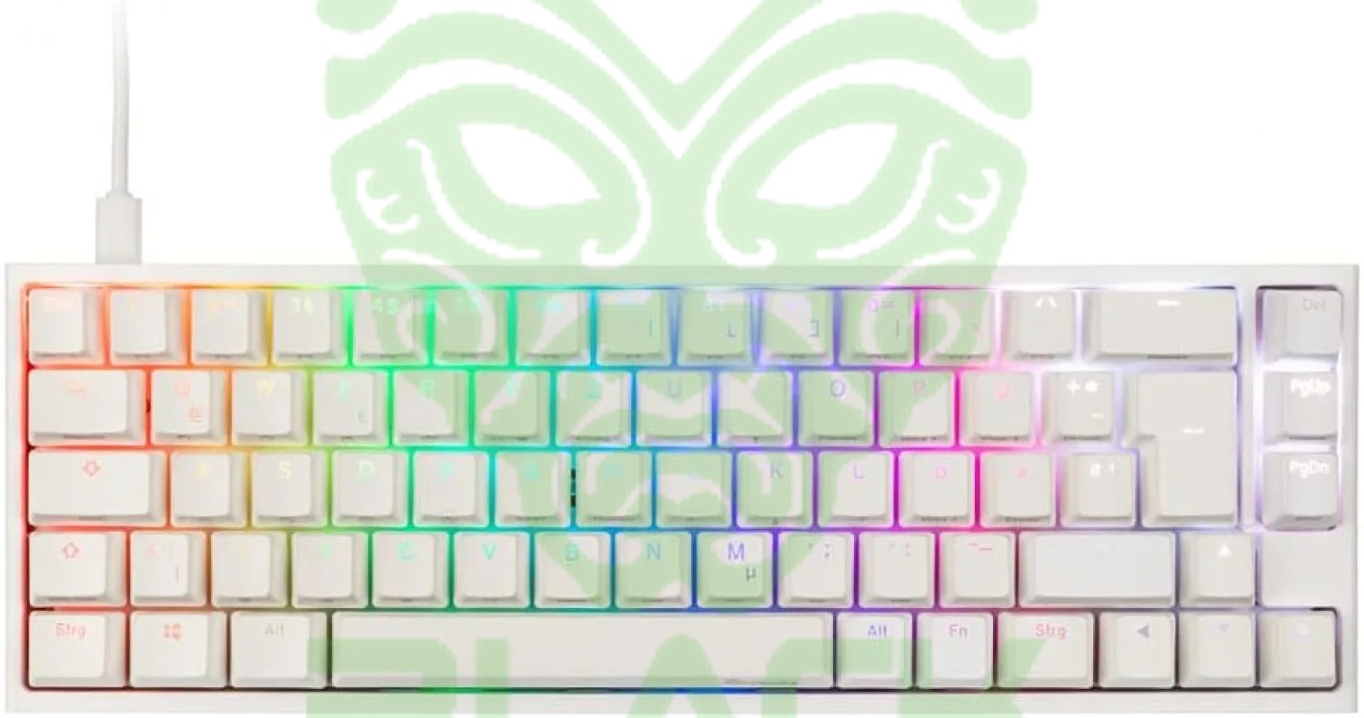 Teclado Gamer Ducky One 2 Sf RGB White Speed Abs 65 Mecanico