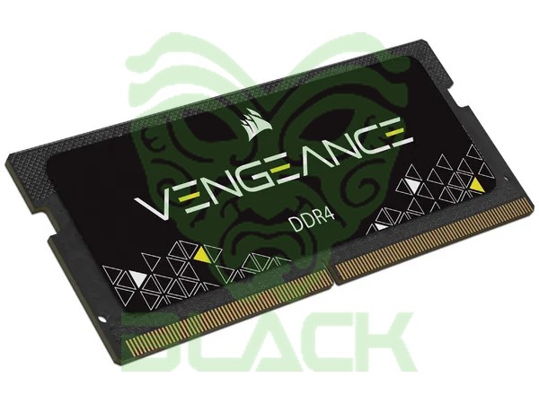 MEMORIA RAM SODIMM CORSAIR VENGEANCE 8GB DDR4 3200MHZ CL22 1.20V SINGLE NEGRO
