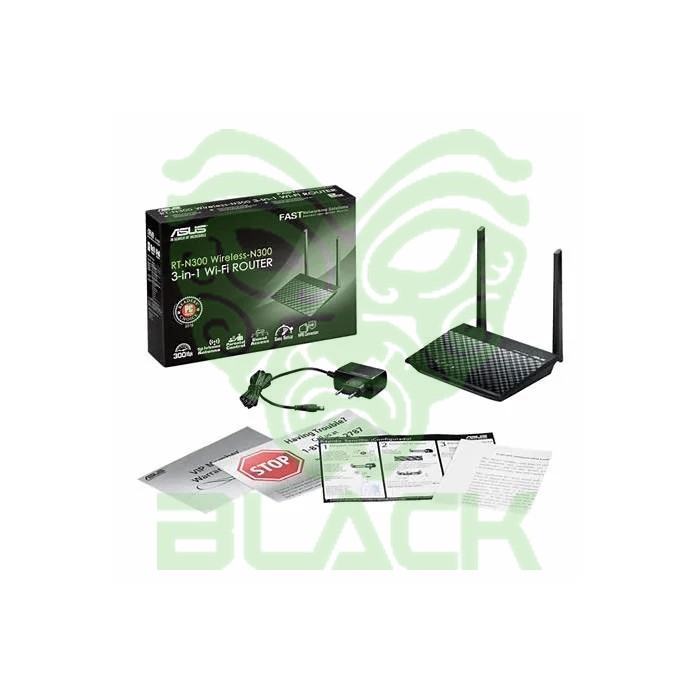 Router ASUS RT-N300 B1 300mbps 5dbi