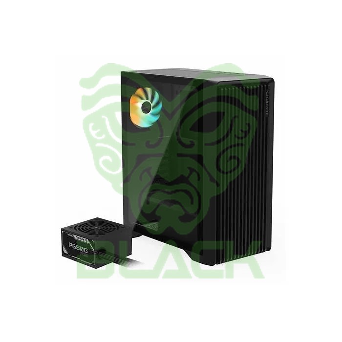 Gabinete Gamer Gigabyte C103 Glass Psu Bundle + Fuente 650w Gold 80+
