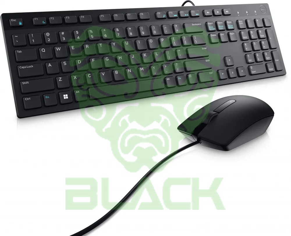 KIT DELL TECLADO Y MOUSE WIRED KM300C ESPAÑOL