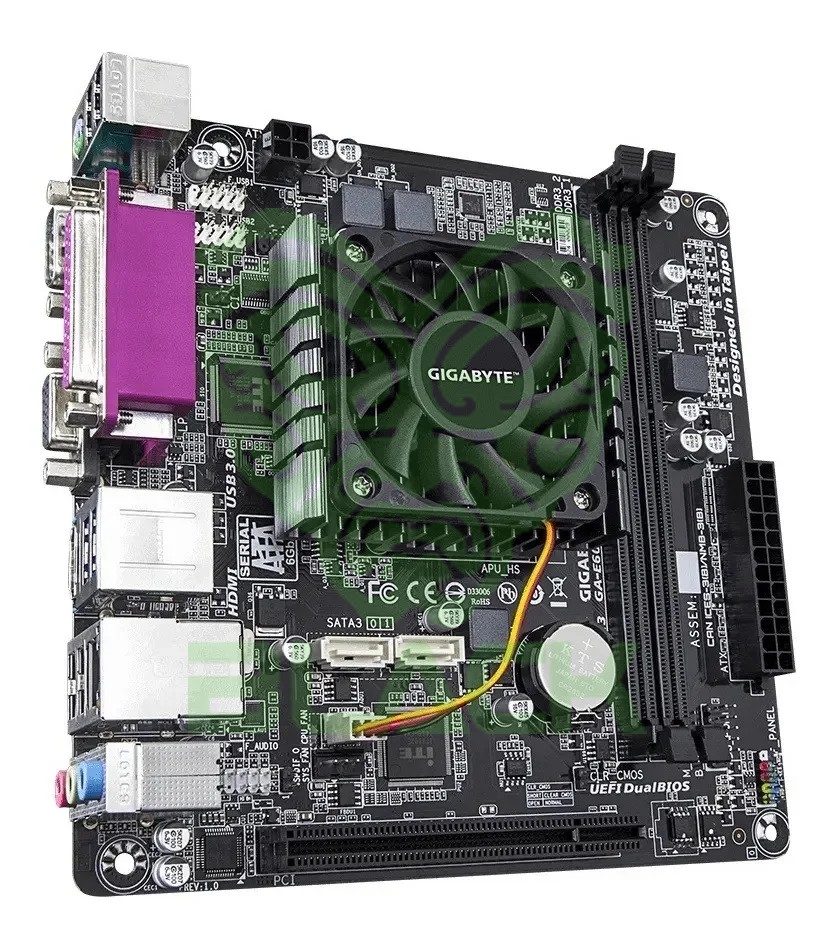 Mother Gigabyte Am1 E6010N Procesador E1-6010 Incluido  Bulk - Outlet