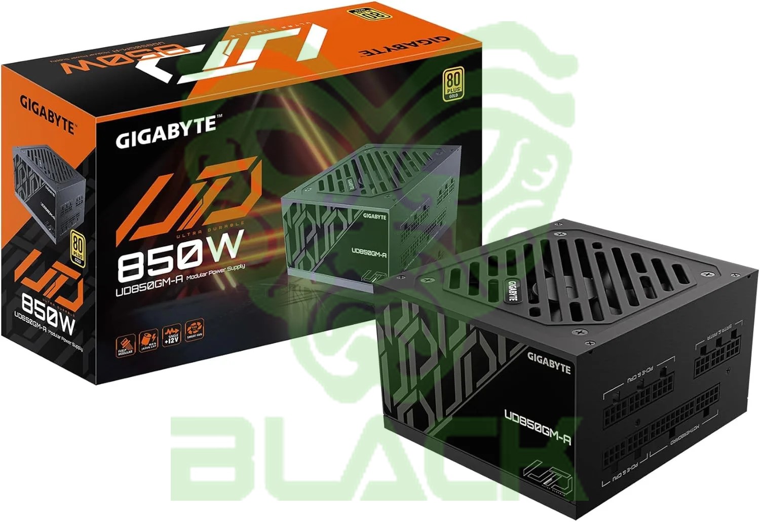 Fuente Gigabyte 850w 80+ Ud850gm Pg5 Gold Modular White