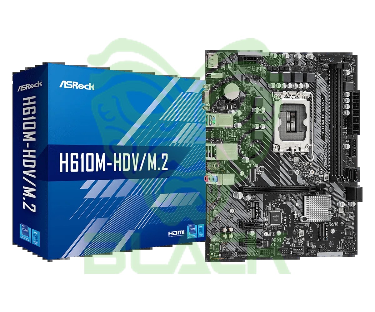Mother Asrock H610M-HDV/M2 R2.0 DDR4 S1700  Bulk - Outlet
