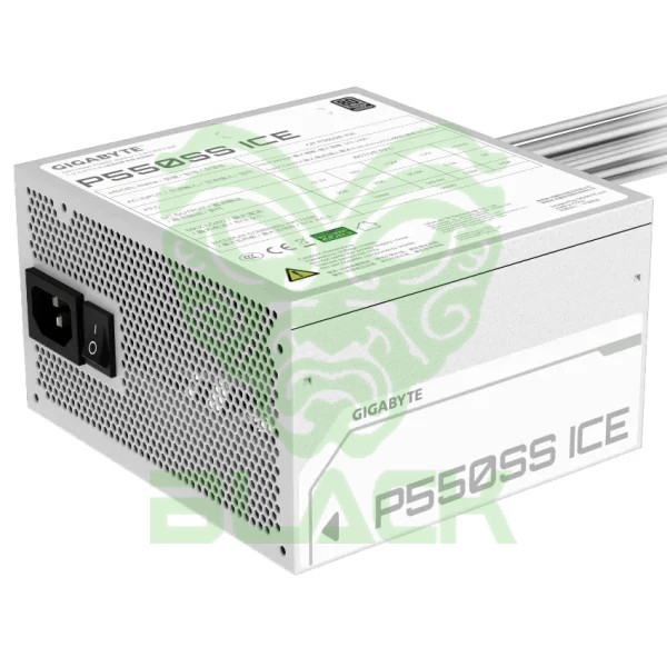 Fuente 550w Gigabyte 80 Plus Silver GP-P550SS Ice
