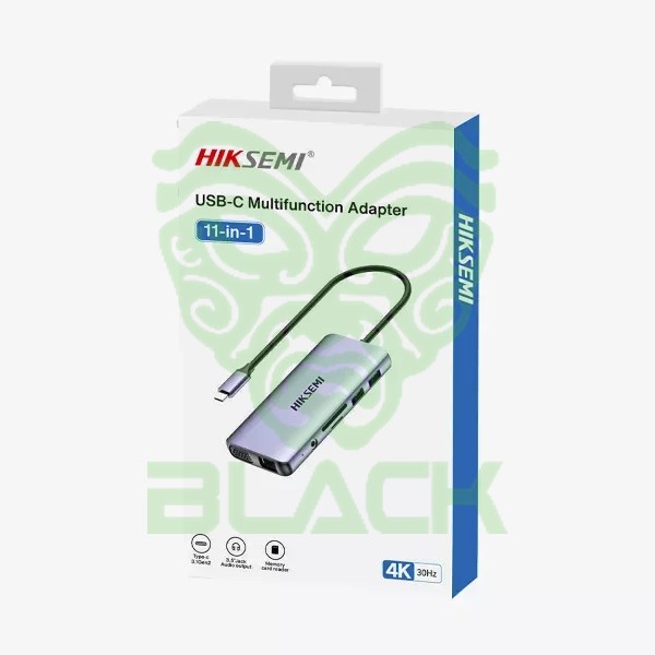 HUB HIKSEMI 11 PUERTOS HDMI-TIPO C-VGA