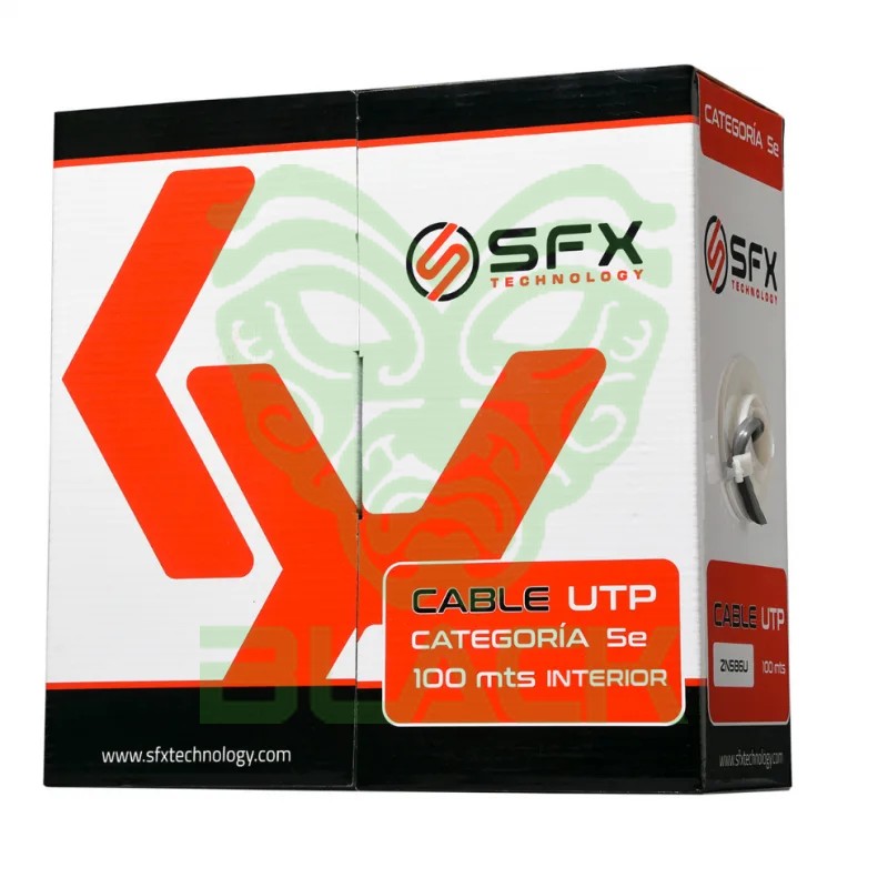 Cable Utp Sfx Cat5e 100m Interior