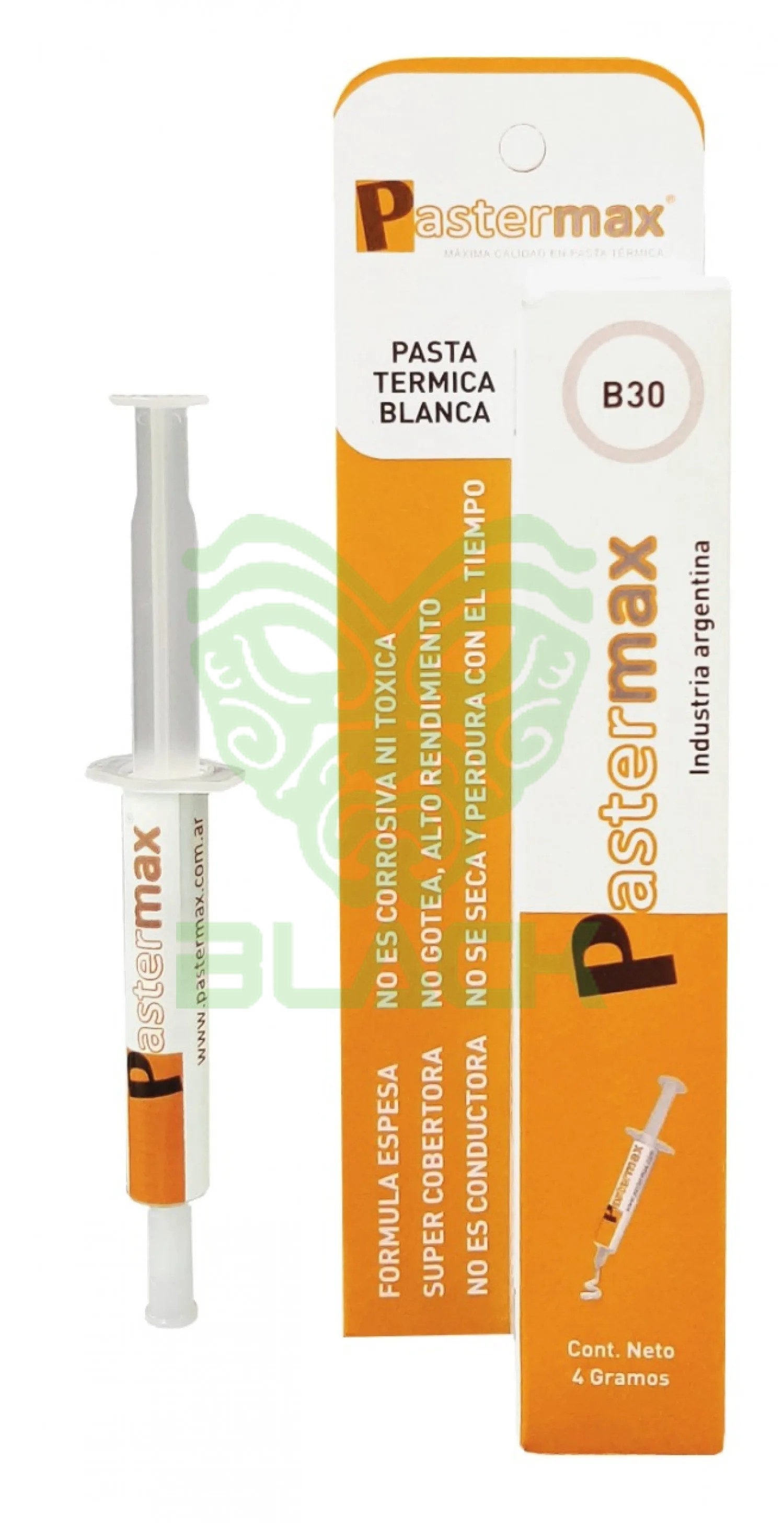 Pasta Termica Pastermax Para CPU B30 (blanca) Oxidos Metalicos