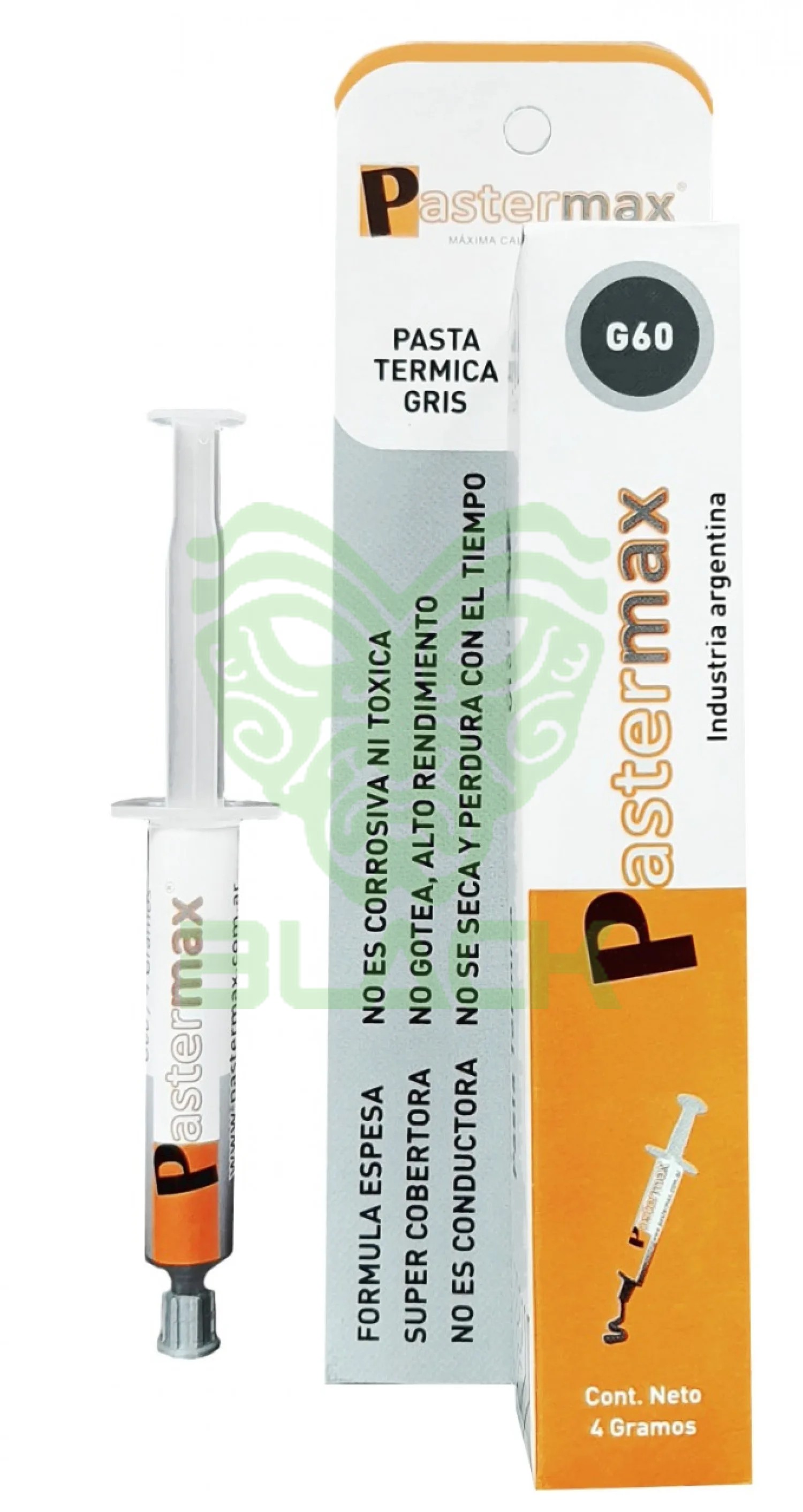 Pasta Termica  Pastermax Para CPU G60 (gris) Carbono