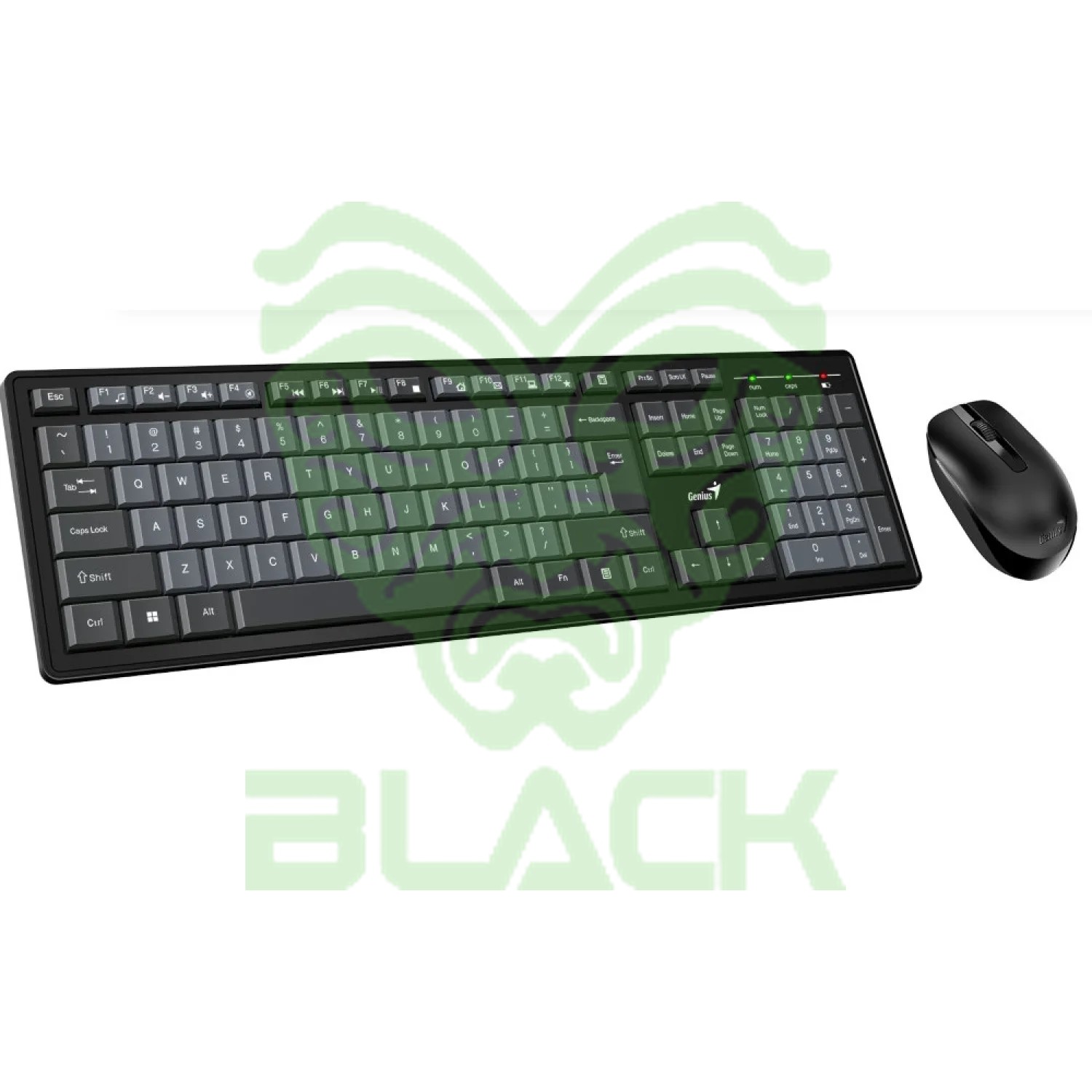 TEC+MOUSE WIRELESS GENIUS KM-8200 DUAL COLOR