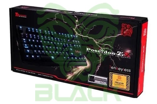 TECLADO TTESPORTS POSEIDON ZX BROWN SW