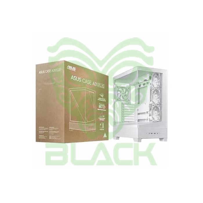 GAB ASUS A31 PLUS TG ARGB WHITE V TEMPLADO