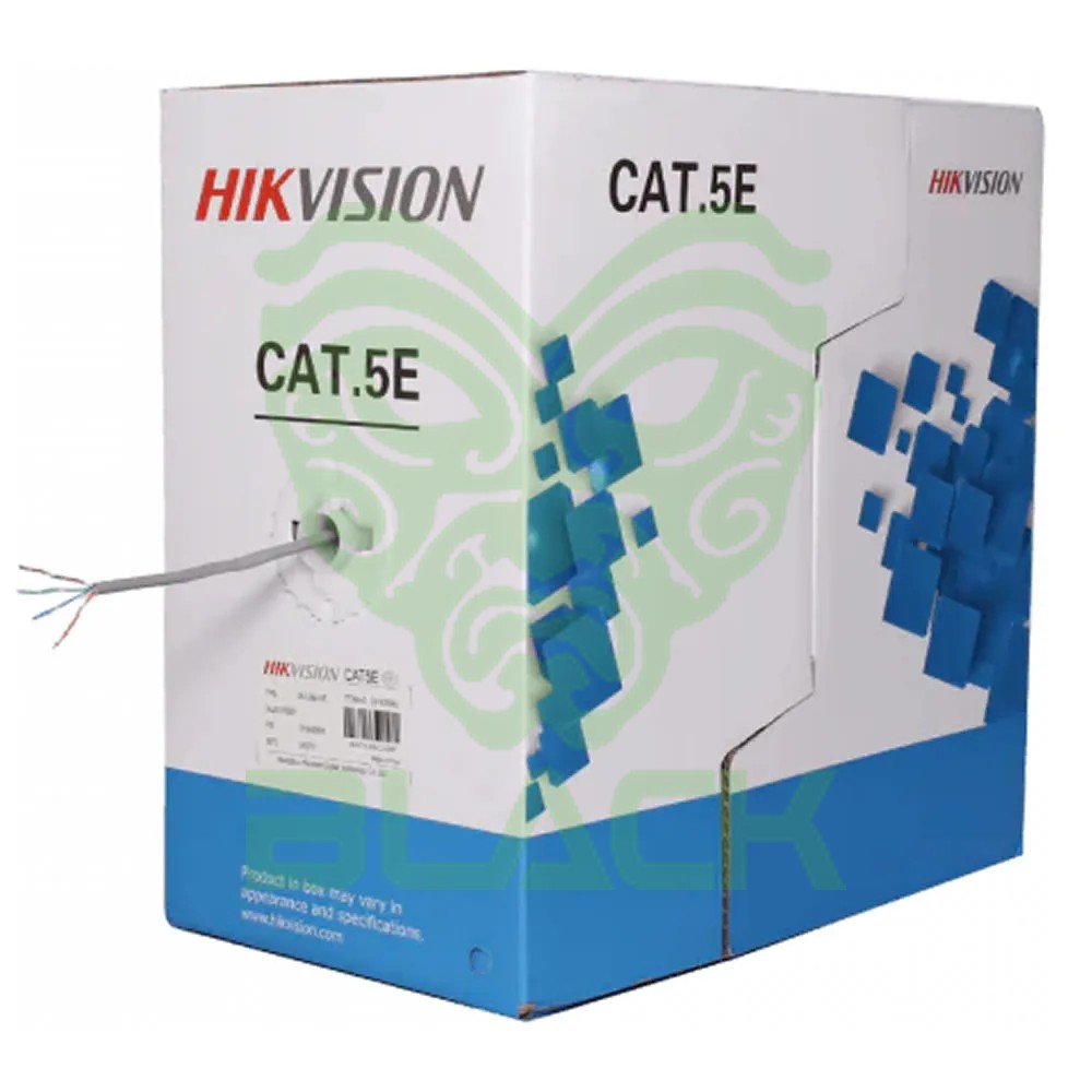 CABLE UTP CAT.5E 305MTS HIKVISION INTERIOR CMX
