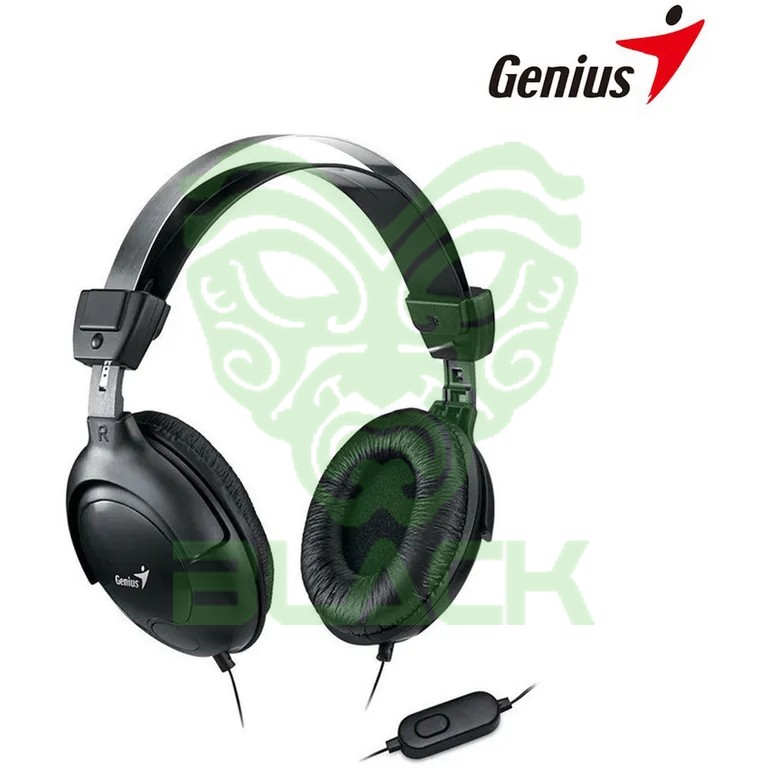 Auricular Genius Mod. HS-M505X C/Microfono Negro