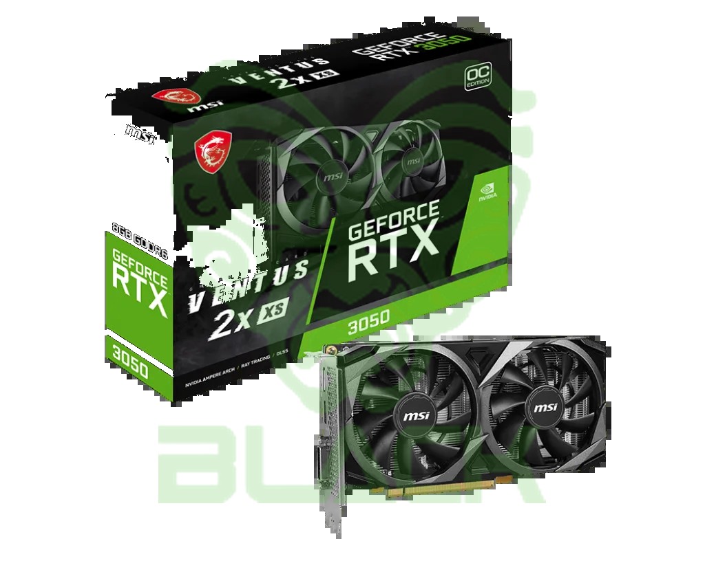 VGA MSI Rtx 3050 Ventus 2x Oc 6GB