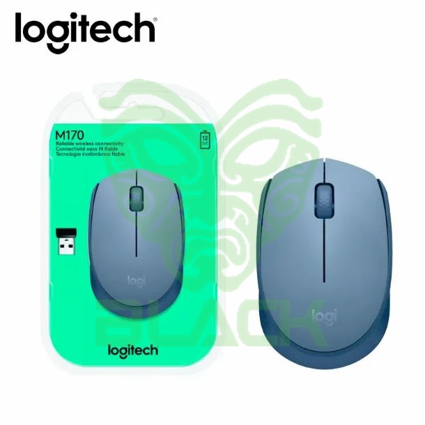 Mouse Logitech M170 Blue/Gray Wireless 2.4GHz