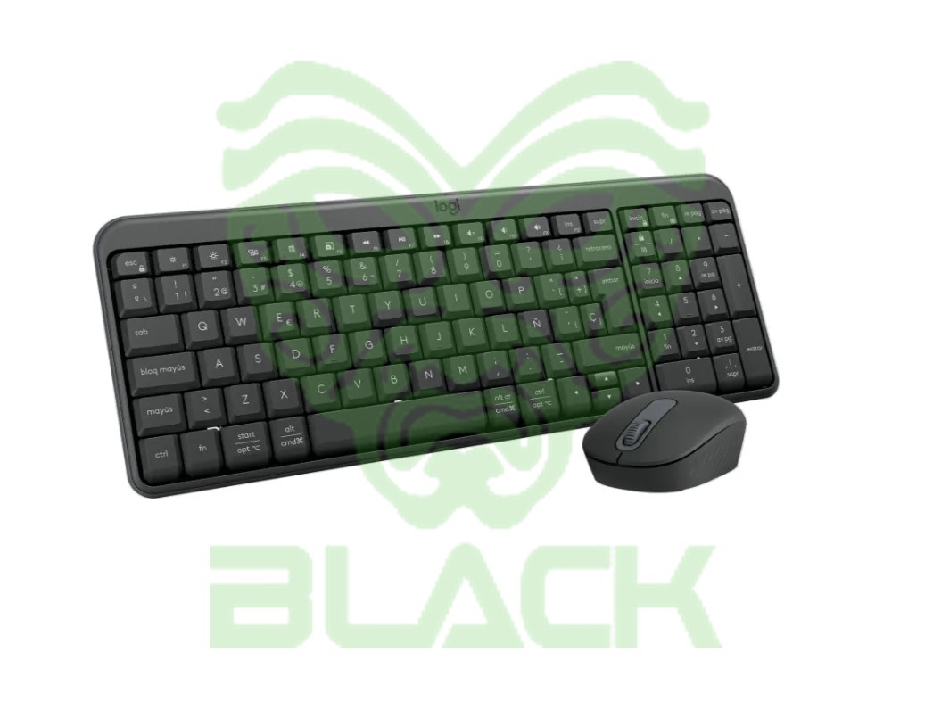 TEC+MOUSE LOGITECH MK250 BT BLACK LATINO CD