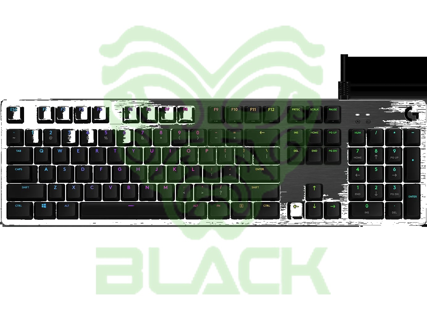 TECLADO MECÁNICO GAMER LOGITECH G G512 X 75 RGB BLANCO - ESPAÑOL