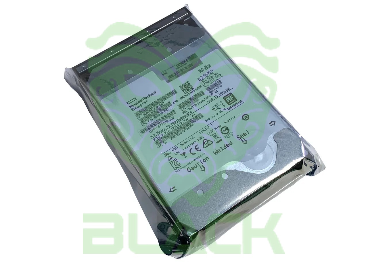 HDD SAS HPE 12TB 7.2K LFF LP 512E DS
