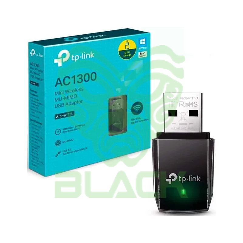 Placa Red Tp Link Adaptador USB Inalamb. Mini Ac1300